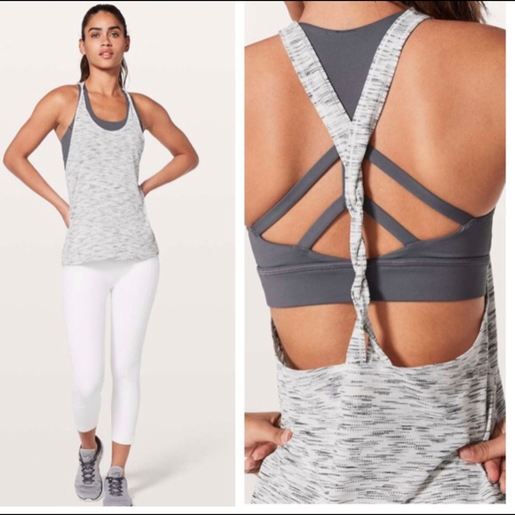 Lululemon Tank Top with built in Sports Bra - Picture 8 of 8